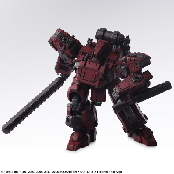 SQUARE ENIX FRONT MISSION STRUCTURE ARTS 1/72 Scale Plastic Model Kit Series Vol. 2 FROST HELL'S WALL VARIANT 6 Unit Set