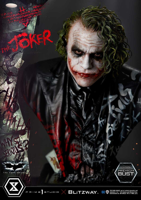 Prime 1 Studio Premium Bust The Dark Knight (Film) The Joker | 4580708034096