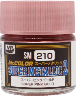 Mr Hobby Mr Color Super Metallic - SM210 SUPER PINK GOLD | 4973028734287