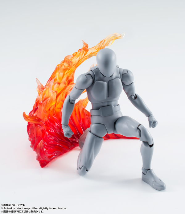 BANDAI Tamashii Burning Flame Red Ver. For S.H.Figuarts , TAMASHII NATIONS Tamashii Effect