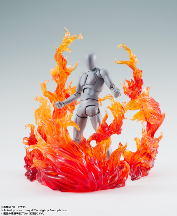 BANDAI Tamashii Burning Flame Red Ver. For S.H.Figuarts , TAMASHII NATIONS Tamashii Effect