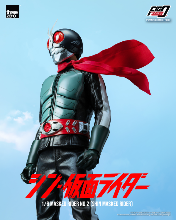 threezero FigZero 1/6 Masked Rider No.2 (SHIN MASKED RIDER)(4895250807969)(4895250807969)