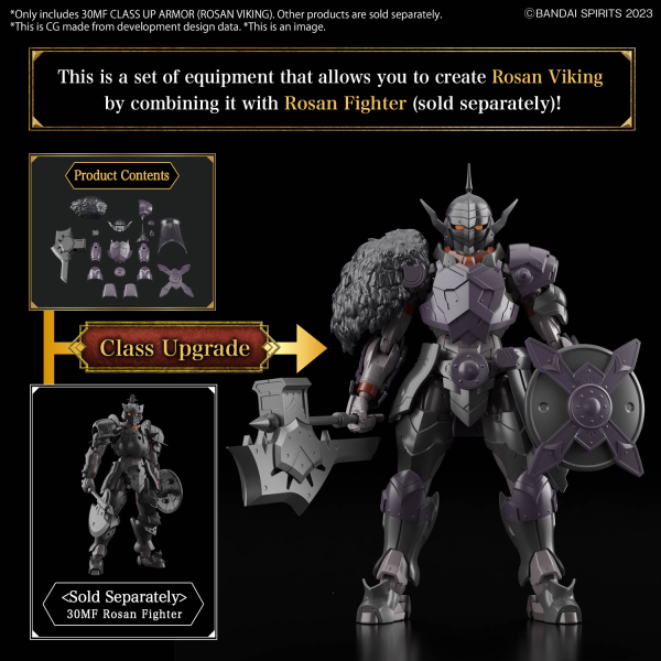 BANDAI Hobby 30MF CLASS UP ARMOR (ROSAN VIKING)