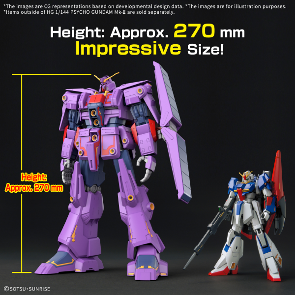 BANDAI HOBBY HG 1/144 PSYCHO GUNDAM Mk-Ⅱ