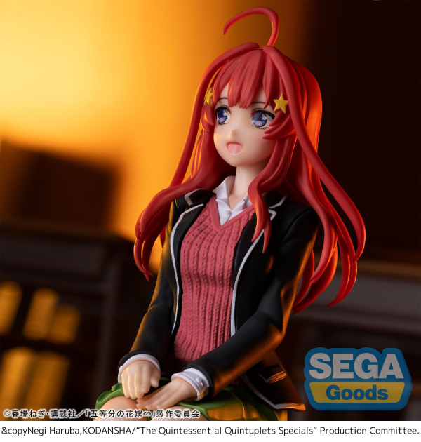 SEGA "The Quintessential Quintuplets Specials" PM Perching Figure "Itsuki Nakano"