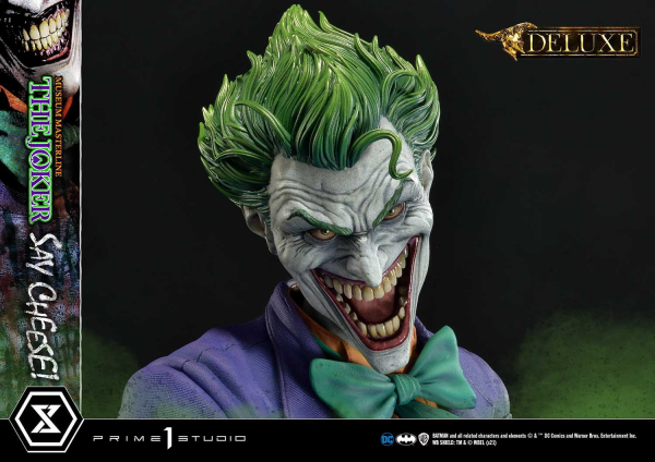 Prime 1 Studio Museum Masterline Batman (Comics) The Joker - Say Cheese DX Bonus Version | 4580708035123