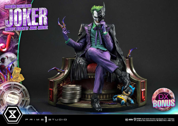 Prime 1 Studio Museum Masterline Batman (Comics) The Joker (Concept Design by Jorge Jimenez) DX Bonus Version | 4580708041216