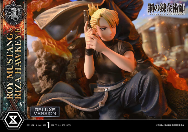 Prime 1 Studio Concept Masterline Fullmetal Alchemist Roy Mustang & Riza Hawkeye DX Bonus Version | 4580708049595