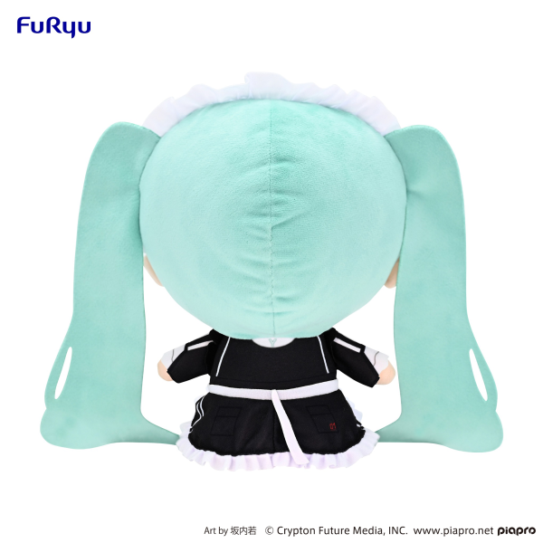 FURYU Corporation Hatsune Miku　KYURUMARU Big Plush Toy -Sporty Maid-