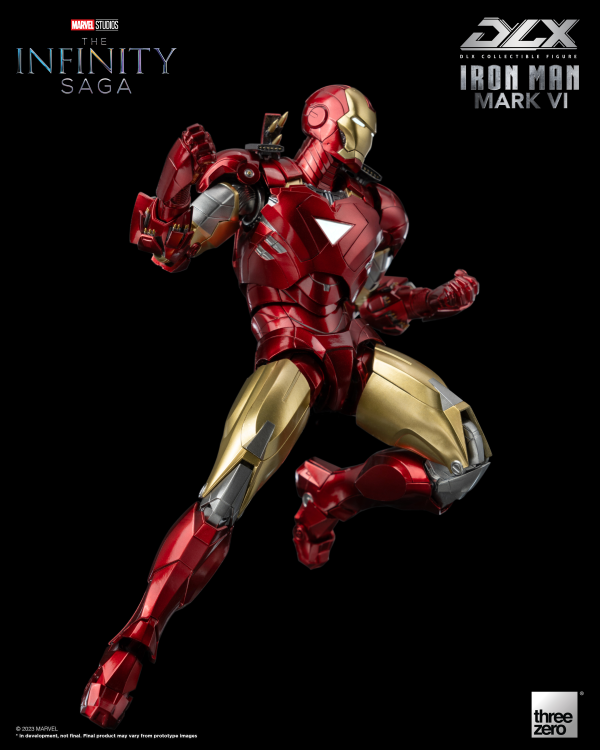 Three Zero Marvel Studios: The Infinity Saga: DLX Iron Man Mark 6