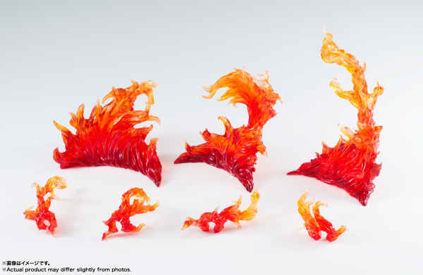 BANDAI Tamashii Burning Flame Red Ver. For S.H.Figuarts , TAMASHII NATIONS Tamashii Effect