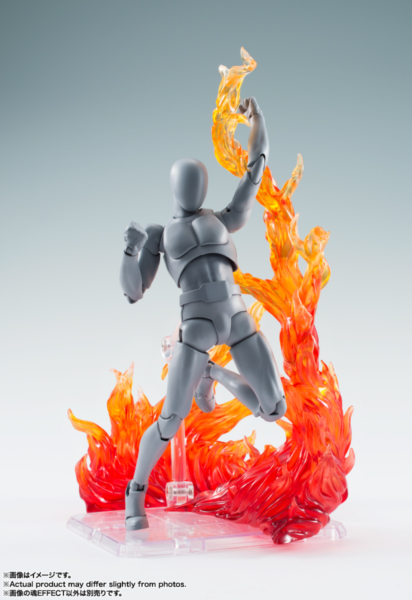 BANDAI Tamashii Burning Flame Red Ver. For S.H.Figuarts , TAMASHII NATIONS Tamashii Effect