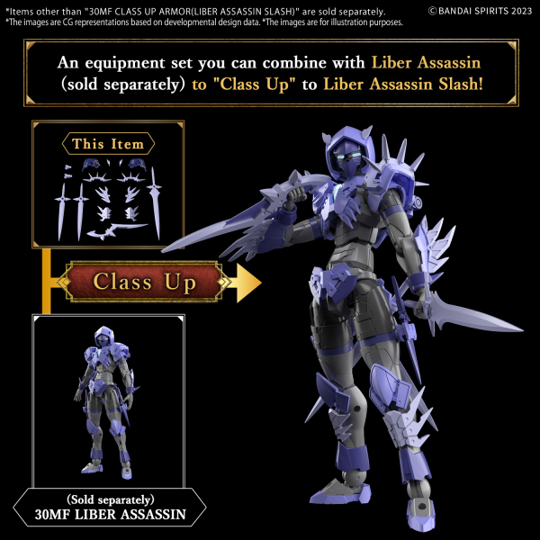 30MF CLASS UP ARMOR(LIBER ASSASSIN SLASH) | 4573102685810