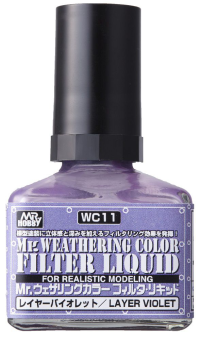 GSI Creos Mr. Weathering Color - Filter Liquid Violet