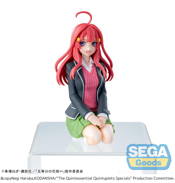 SEGA "The Quintessential Quintuplets Specials" PM Perching Figure "Itsuki Nakano"