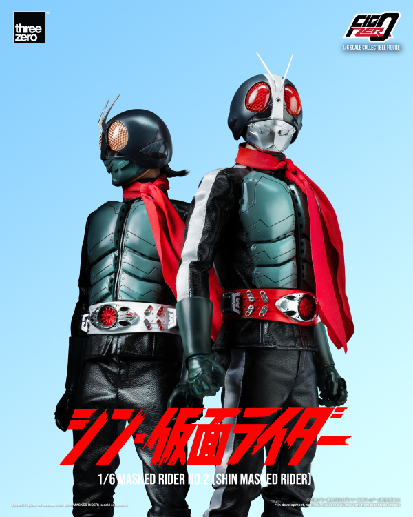 threezero FigZero 1/6 Masked Rider No.2 (SHIN MASKED RIDER)(4895250807969)(4895250807969)