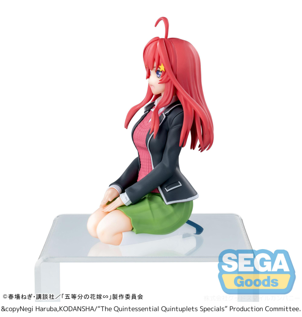 SEGA "The Quintessential Quintuplets Specials" PM Perching Figure "Itsuki Nakano"