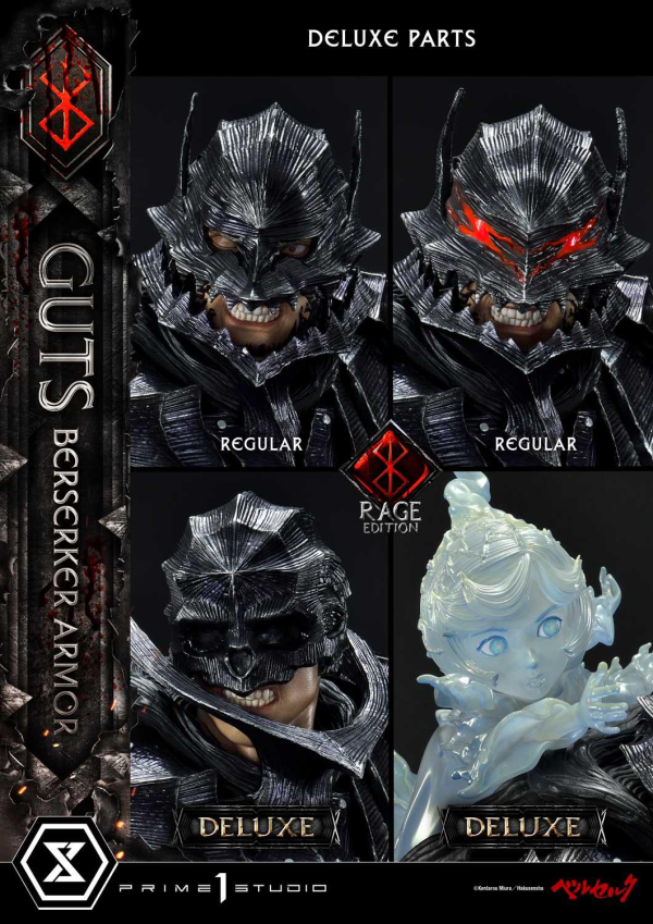 Prime 1 Studio Ultimate Premium Masterline Berserk Guts, Berserker Armor Rage Edition Deluxe Version | 4582535948577