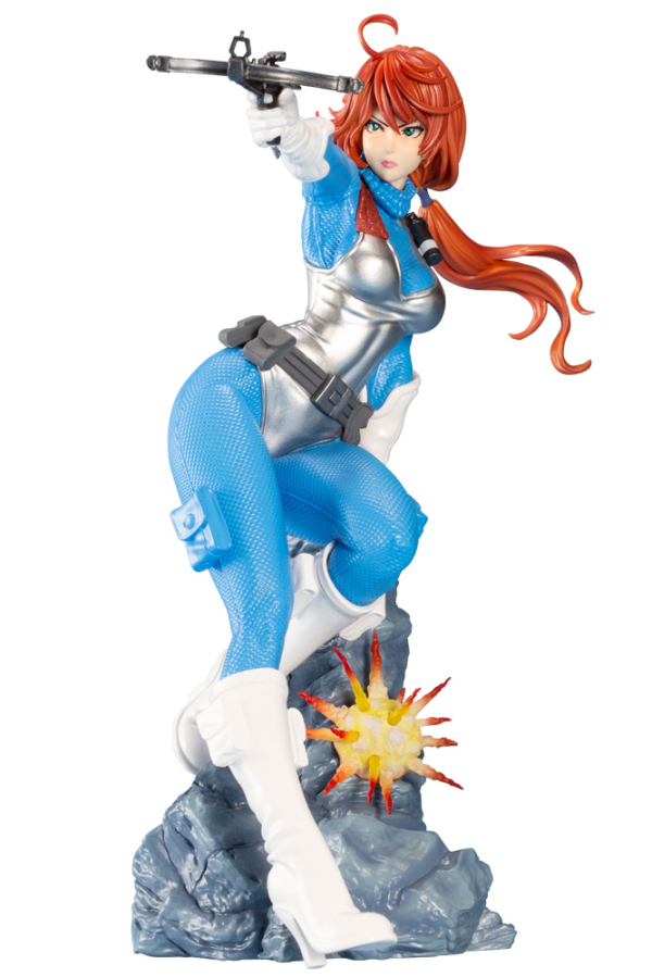 KOTOBUKIYA G.I. JOE SCARLETT SKY-BLUE COLOR BISHOUJO STATUE