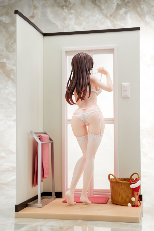 Hakoiri-musume 1/6 scaled pre-painted figure Rent-A-Girlfriend MIZUHARA Chizuru in see-through lingerie figure Angel White Ver. | 4570000500153