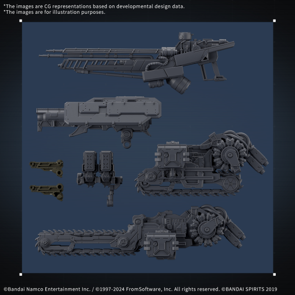 30MM ARMORED CORE Ⅵ FIRES OF RUBICON RaD CC-3000 WRECKER MILK TOOTH | 4573102685759