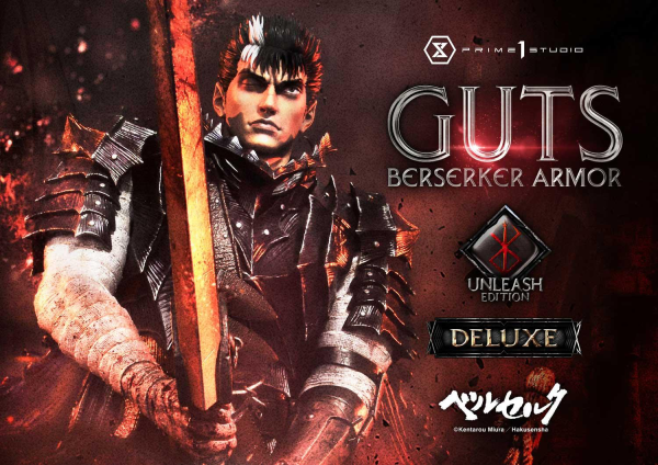 Prime 1 Studio Ultimate Premium Masterline Berserk Guts, Berserker Armor Unleash Edition Deluxe Version | 4582535948553