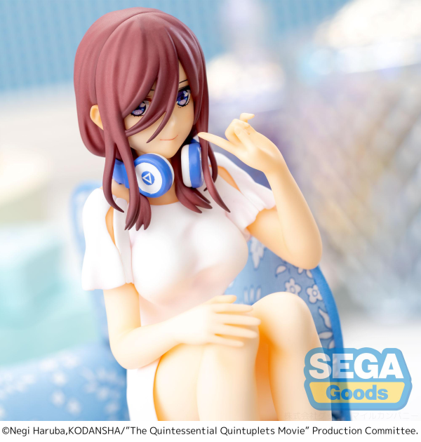 SEGA The Quintessential Quintuplets Movie PM Perching Figure Miku Nakano