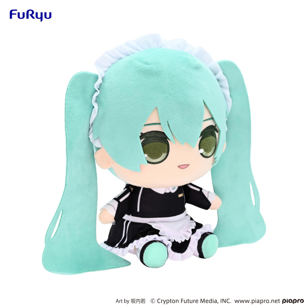 FURYU Corporation Hatsune Miku　KYURUMARU Big Plush Toy -Sporty Maid-