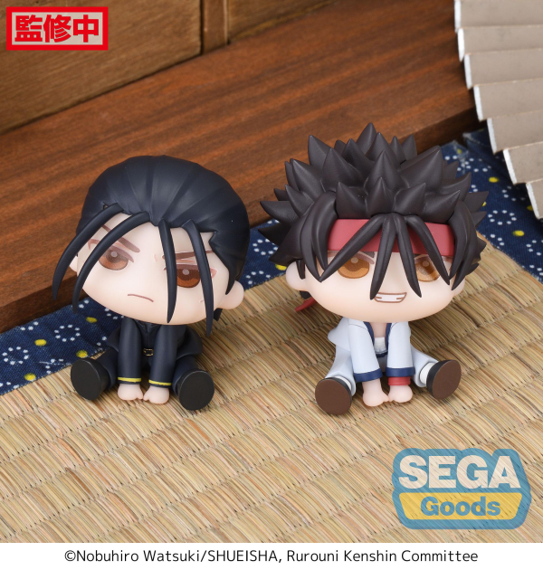 QyuruMe TV Anime "Rurouni Kenshin" Mini Figure "Sanosuke Sagara ･ Hajime Saito" (EX) [Pack of: Sanosuke Sagara：18 Hajime Saito：15] | 4582733436791