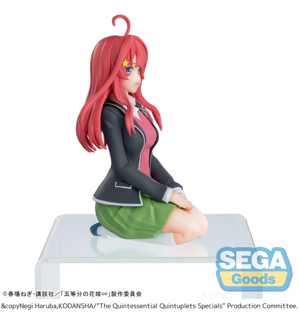 SEGA "The Quintessential Quintuplets Specials" PM Perching Figure "Itsuki Nakano"