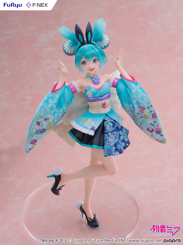 FuRyu Hatsune Miku Wa-Bunny 1/7 Scale Figure(4582655078321)(4582655078321)