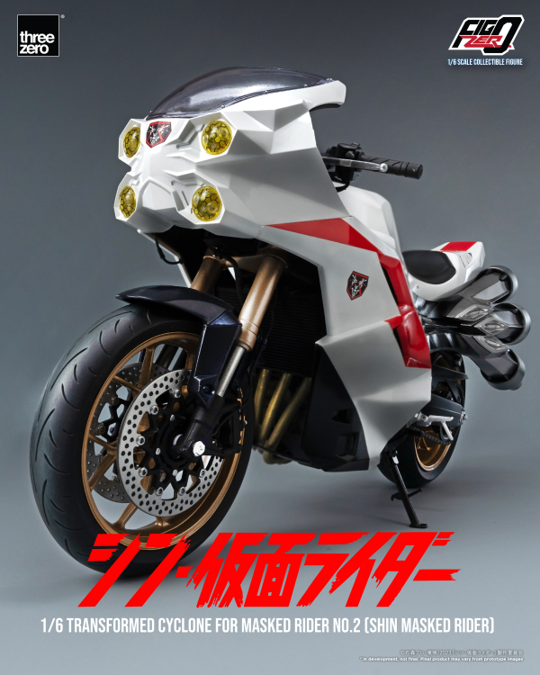 Three Zero FigZero 1/6 Transformed Cyclone for Masked Rider No.2 (SHIN MASKED RIDER)