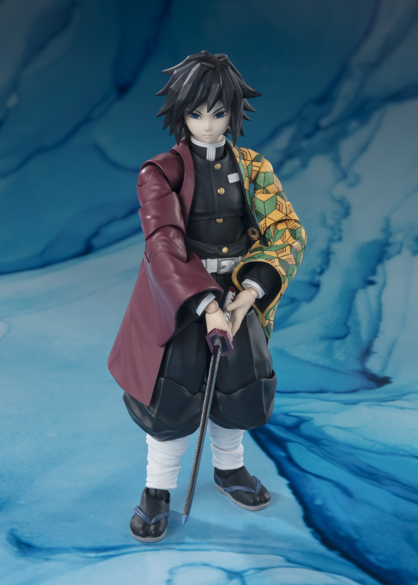 BANDAI Tamashii GIYU TOMIOKA "Demon Slayer: Kimetsu no Yaiba", TAMASHII NATIONS S.H.Figuarts