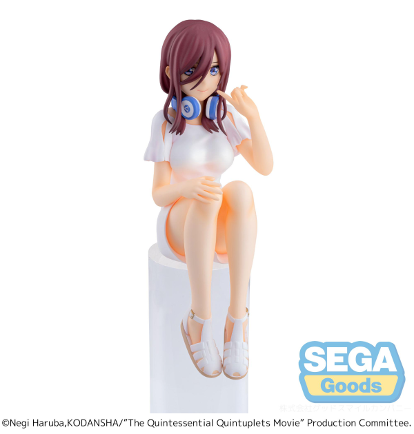 SEGA The Quintessential Quintuplets Movie PM Perching Figure Miku Nakano