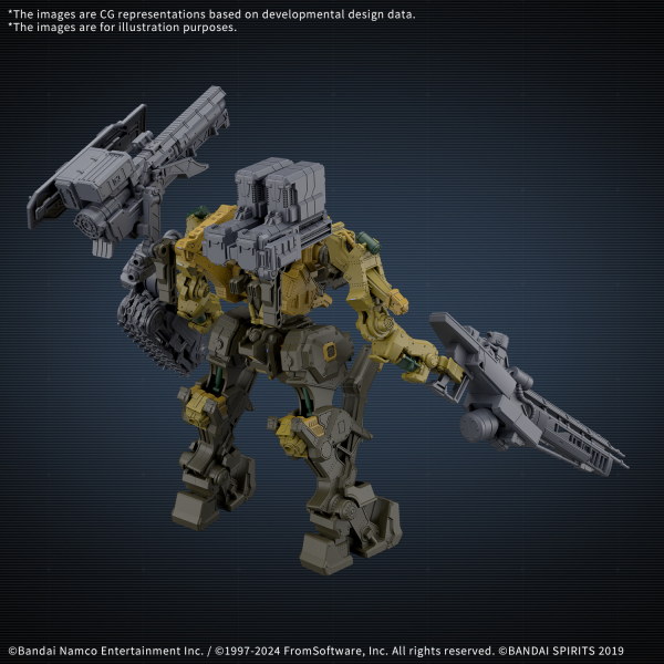 30MM ARMORED CORE Ⅵ FIRES OF RUBICON RaD CC-3000 WRECKER MILK TOOTH | 4573102685759