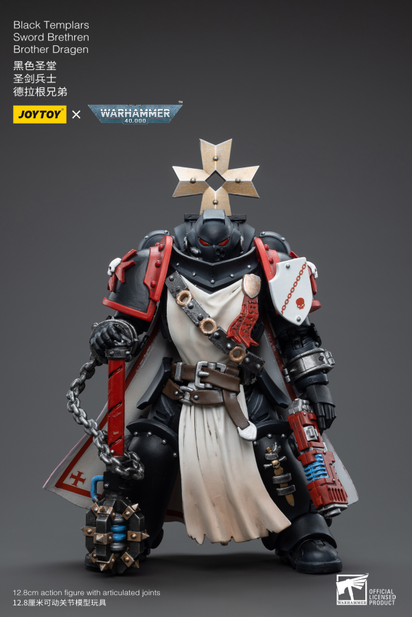 Joy Toy Black Templars Sword Brethren Brother Dragen