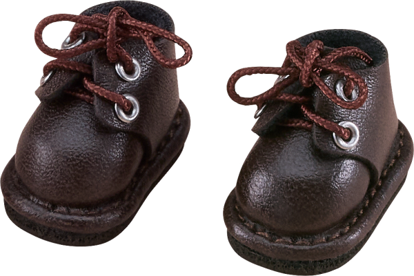 Nendoroid Doll Leather Shoes (Dark Brown) | 4580590199644