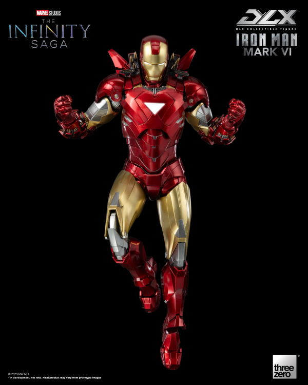 Three Zero Marvel Studios: The Infinity Saga: DLX Iron Man Mark 6