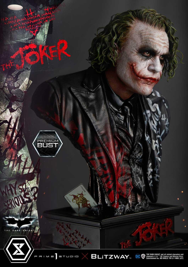 Prime 1 Studio Premium Bust The Dark Knight (Film) The Joker | 4580708034096