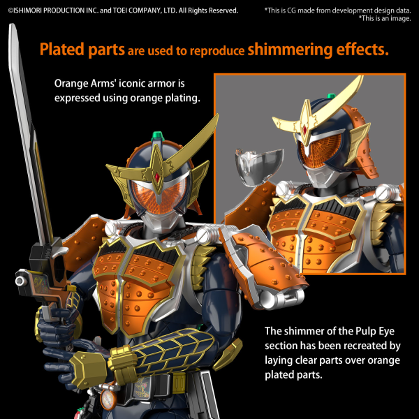 BANDAI Hobby Figure-rise Standard KAMEN RIDER GAIM ORANGE ARMS(4573102662743)(4573102662743)