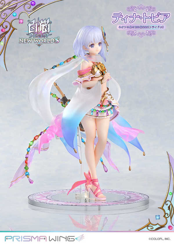 Prime 1 Studio PRISMA WING Shironeko Project Tina Topia The 10 Billion Tridollars of Neon Island 1/7 Scale Pre-Painted Figure | 4582647120335