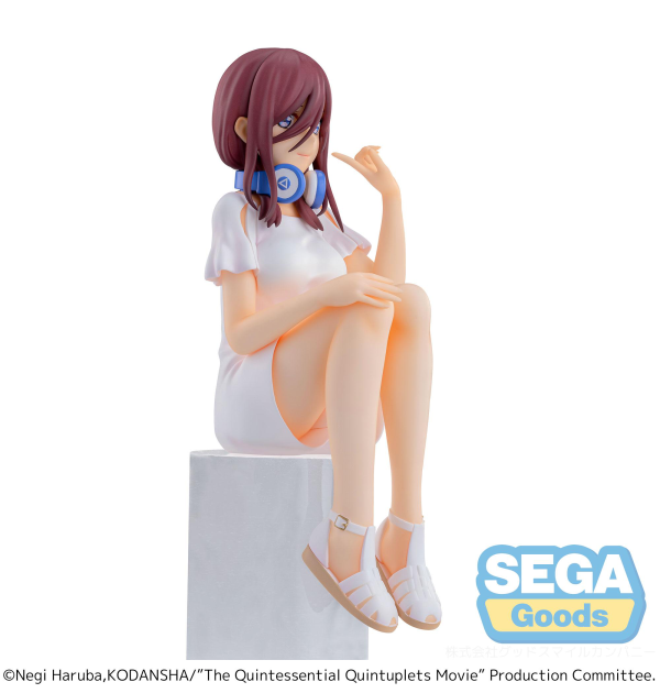 SEGA The Quintessential Quintuplets Movie PM Perching Figure Miku Nakano