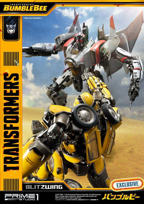 Prime 1 Studio Museum Masterline Transformers: Bumblebee (Film) Blitzwing EX Version | 4562471908088