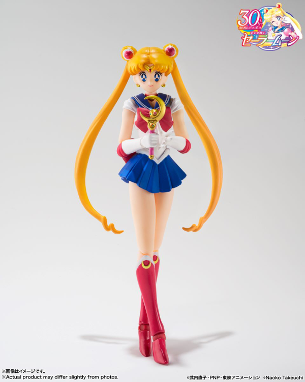 BANDAI Tamashii S.H.Figuarts SAILOR MOON -Animation Color Edition- [BEST SELECTION] [TNS Exclusive]