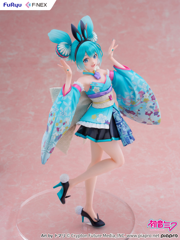 FuRyu Hatsune Miku Wa-Bunny 1/7 Scale Figure(4582655078321)(4582655078321)