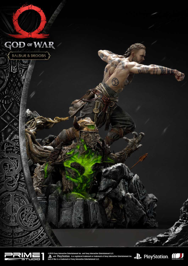 Prime 1 Studio Ultimate Premium Masterline God Of War Baldur & Broods(4562471902468)(4562471902468)