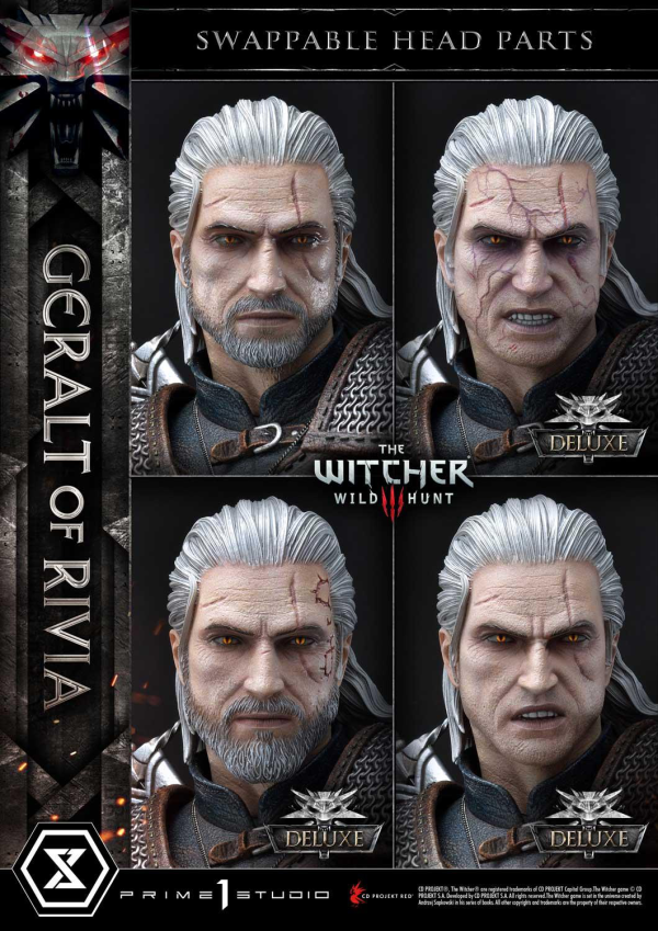 Prime 1 Studio Museum Masterline The Witcher 3: Wild Hunt Geralt of Rivia Deluxe Version | 4582535945620