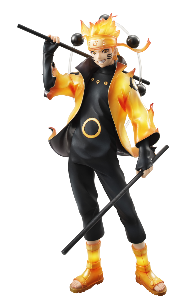 MegaHouse G.E.M. series NARUTO Shippuden Naruto Uzumaki Six Paths Sage Mode G.E.M.15th Anniversary ver. (Repeat) | 4535123841088