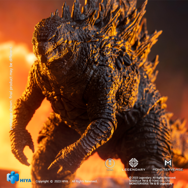 HIYA Toys Exquisite Basic Series: " GODZILLA VS KONG " - Godzilla(Update Version)