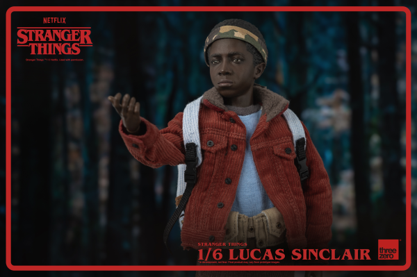 STRANGER THINGS LUCAS SINCLAIR 1/6 SCALE FIG